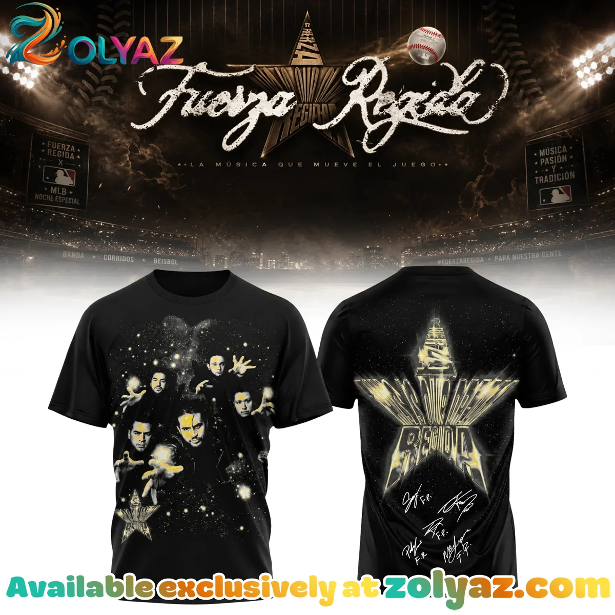 Fuerza Regida This Is Our Dream Stadium Tour T-Shirt & Hoodie - Series 6