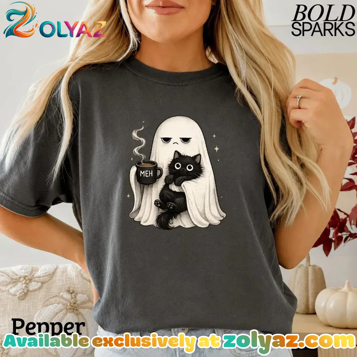 Ghost Cat Shirt & Hoodie Ghost Cat Shirt & Hoodie