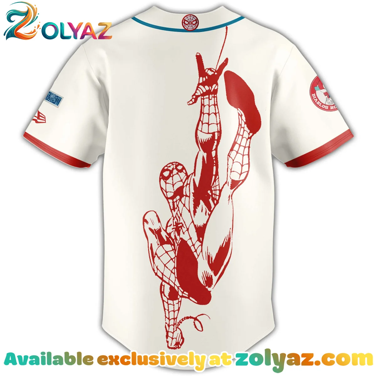 Diablos Rojos del México x Spider Man Jersey Diablos Rojos del México x Spider Man Jersey