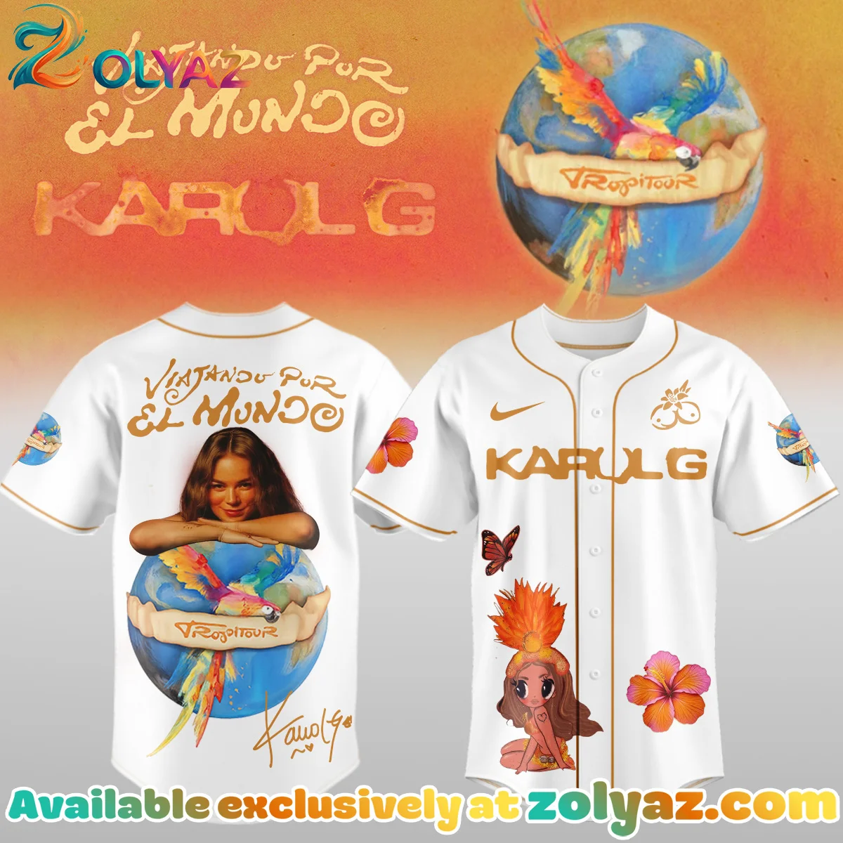 Karol G Nos Vamos de Tour Jersey (Release 1)