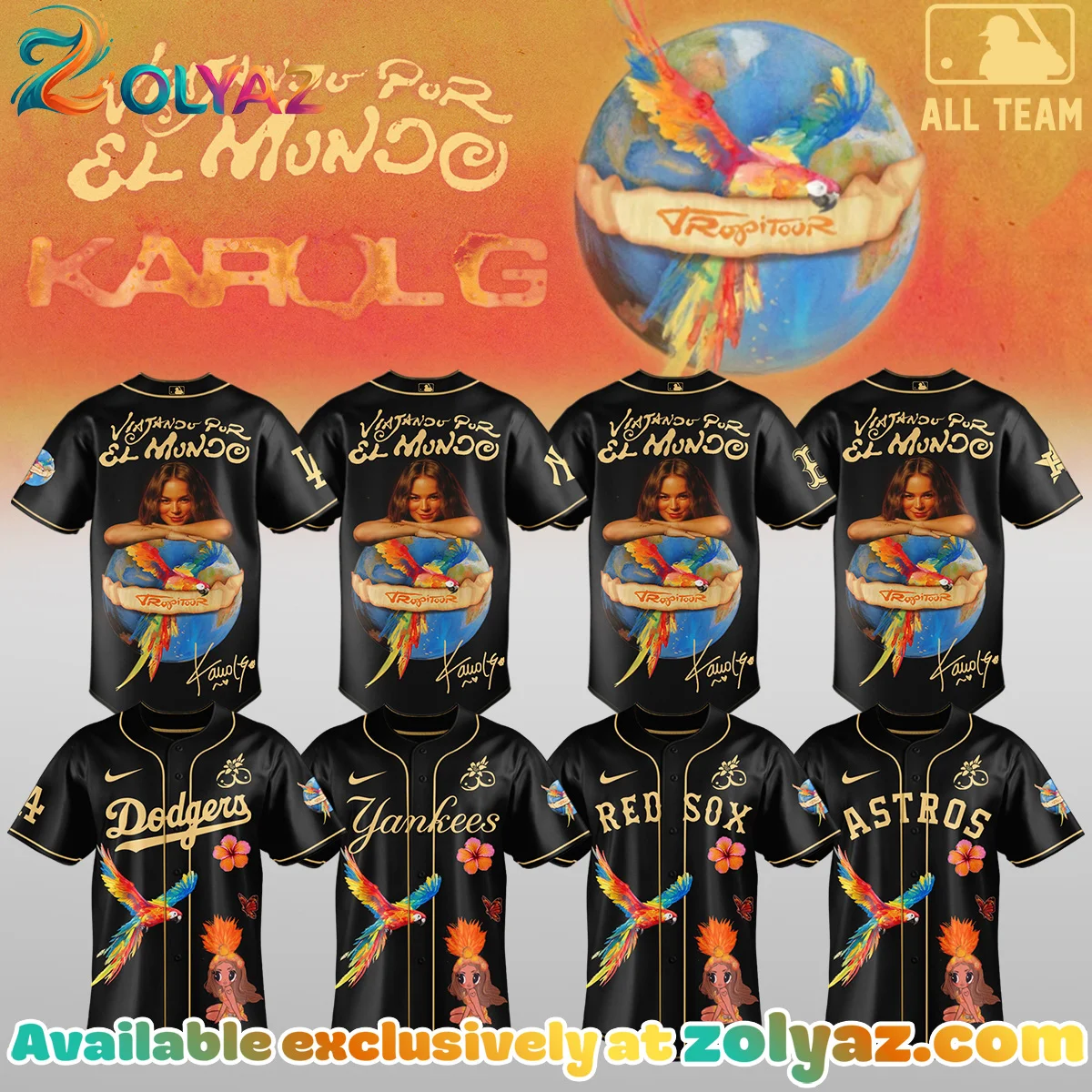 Karol G Nos Vamos de Tour Jersey - Variant 13