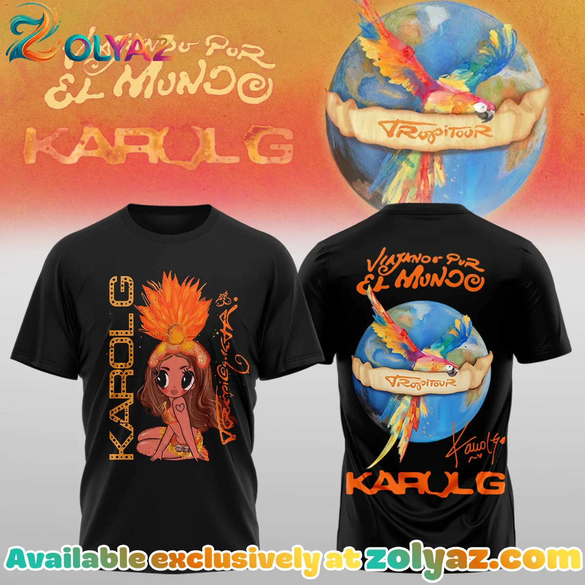 Karol G Nos Vamos de Tour T-Shirt & Hoodie - Variant 6