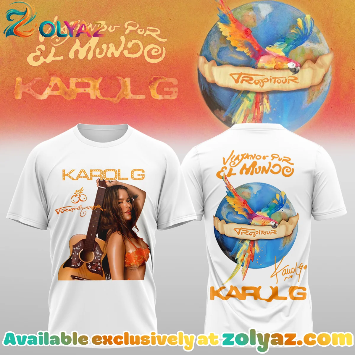 Karol G Nos Vamos de Tour Shirt & Hoodie (Release 7)