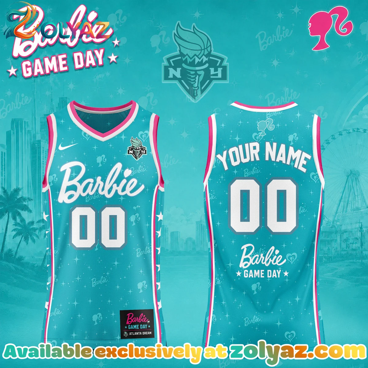 Liberty x WNBA x Barbie Jersey - Part 1