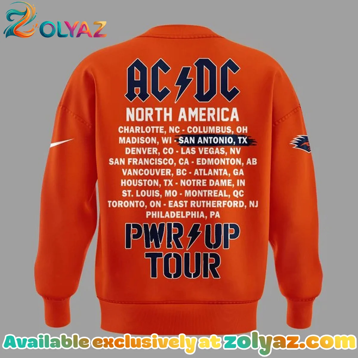 ACDC x UTSA Roadrunners T-Shirt & Hoodie ACDC x UTSA Roadrunners T-Shirt & Hoodie
