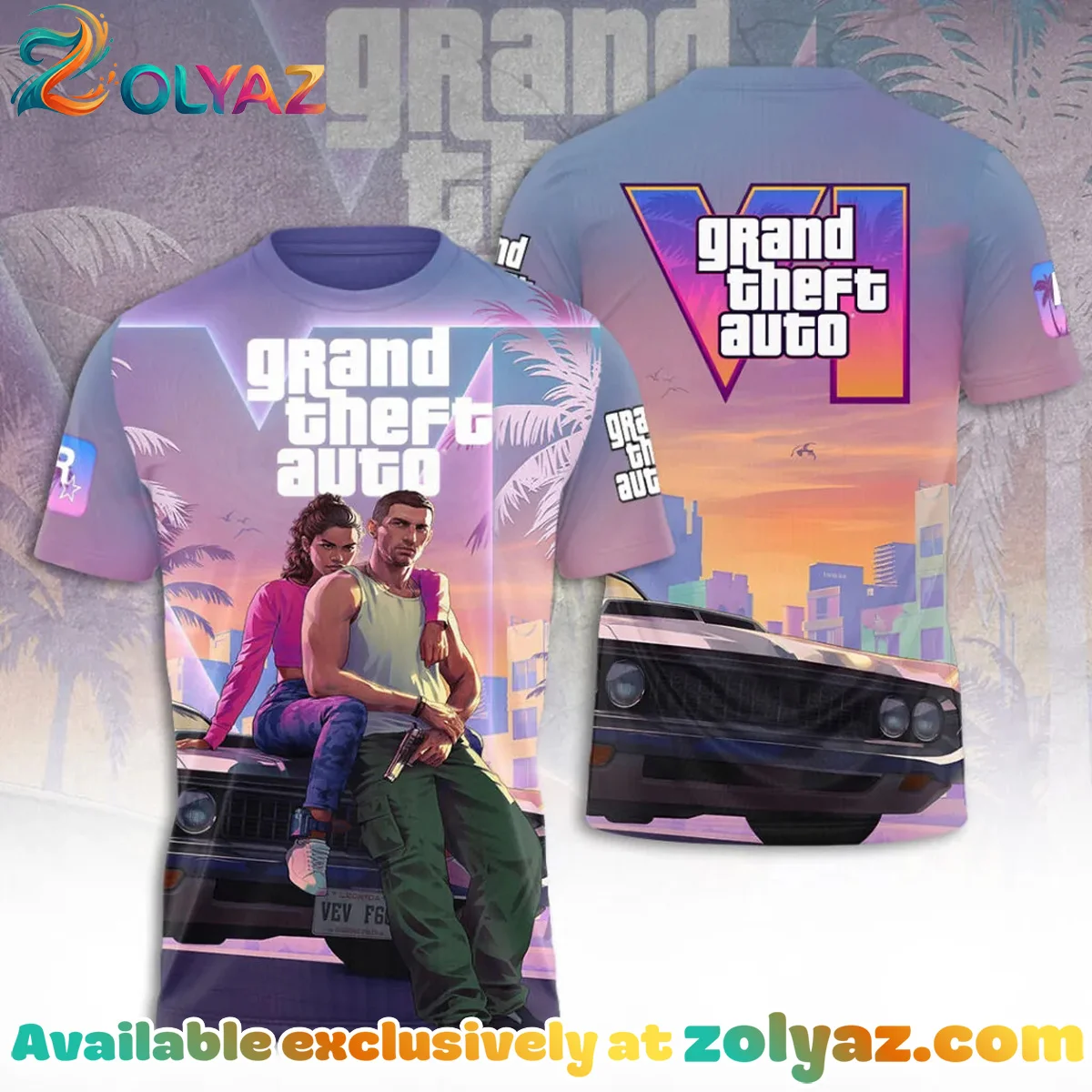 Grand Theft Auto VI Shirt & Hoodie [Batch 2]