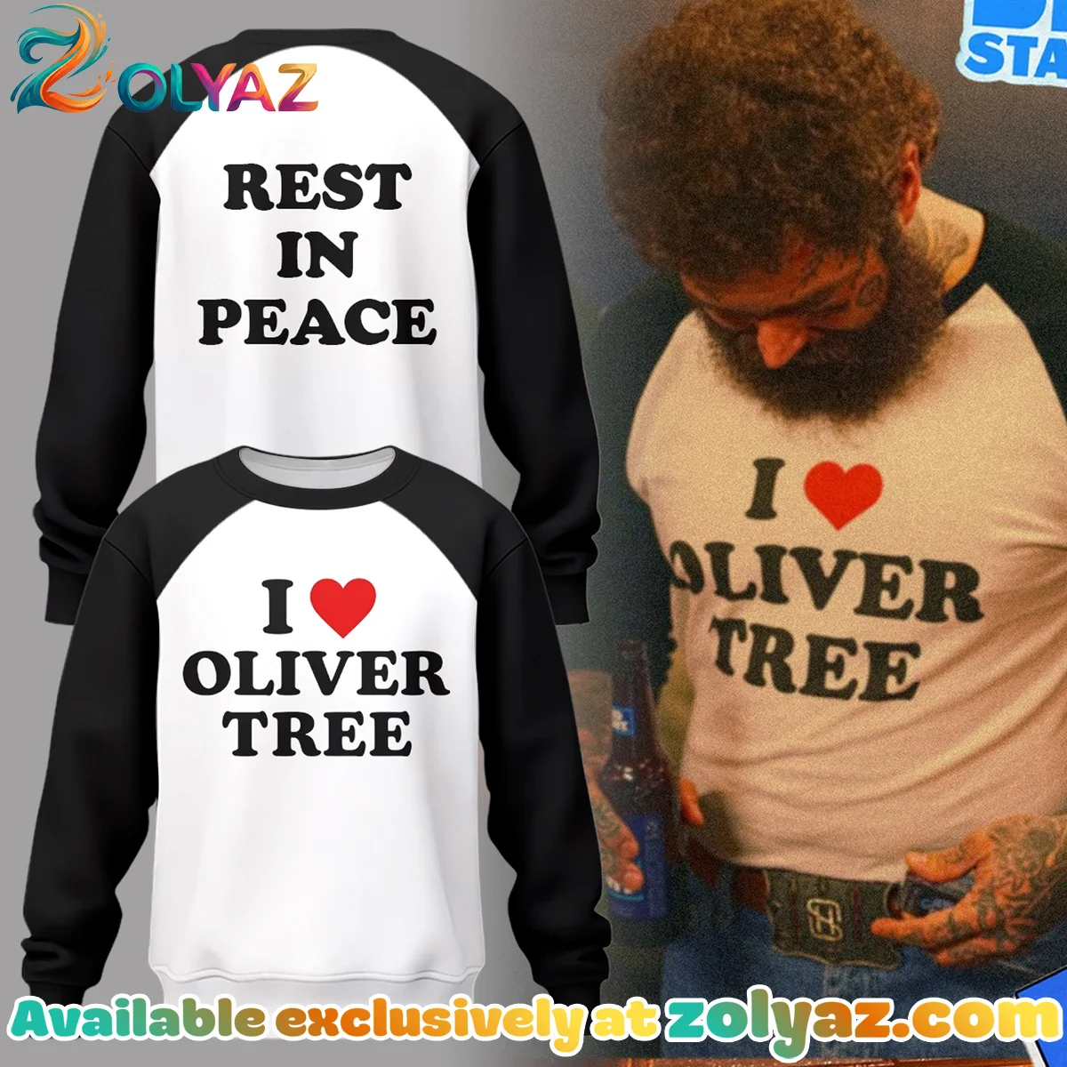 I Love OLIVER TREE Shirt & Hoodie (Design 2)