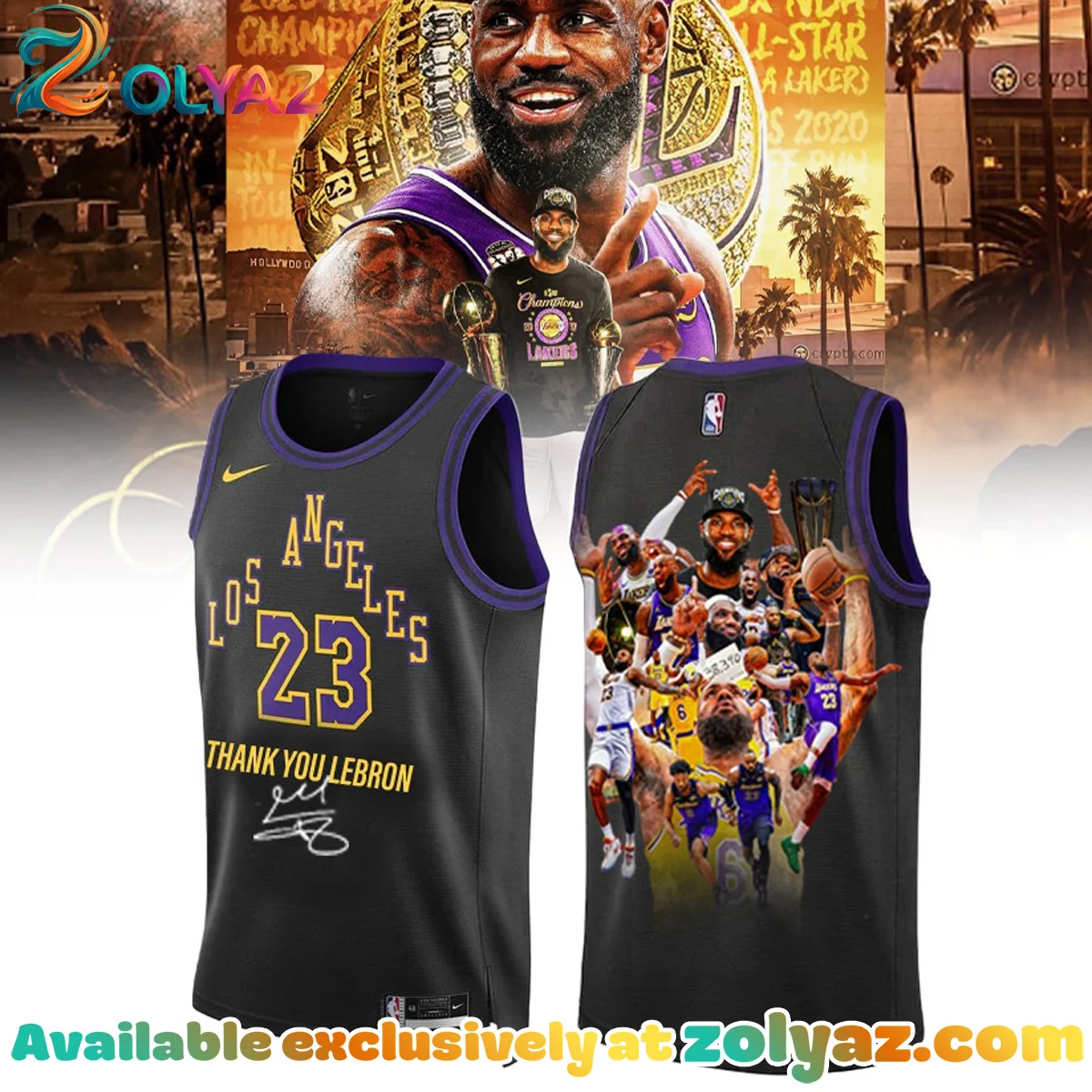 LA Lakers LeBron James Basketball Jersey (Release 4)