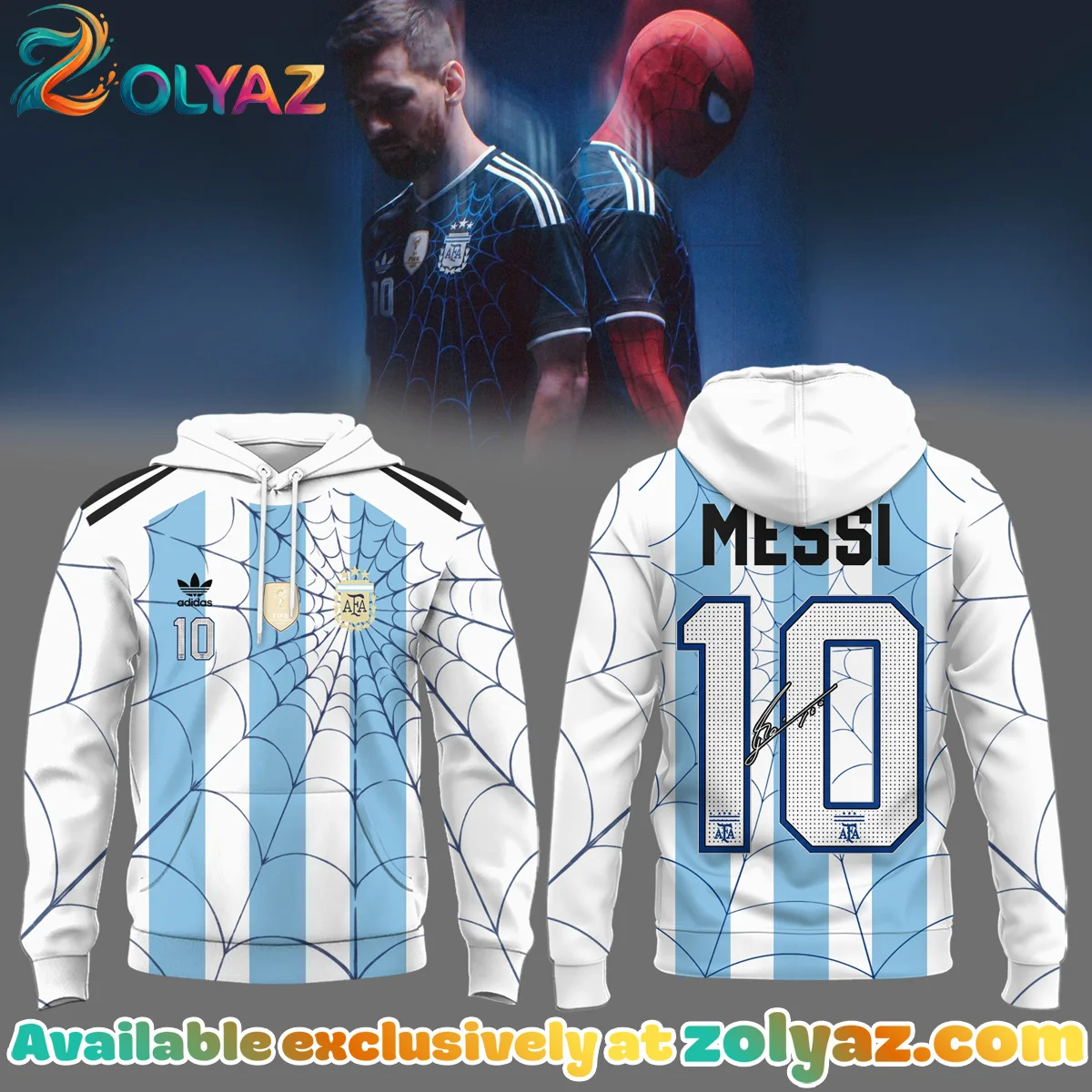 Messi x Spider-Man T-Shirt & Hoodie - Part 3