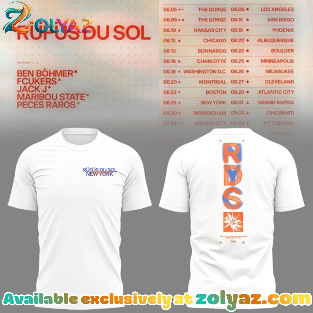 North America Tour T-Shirt & Hoodie (Design 7)