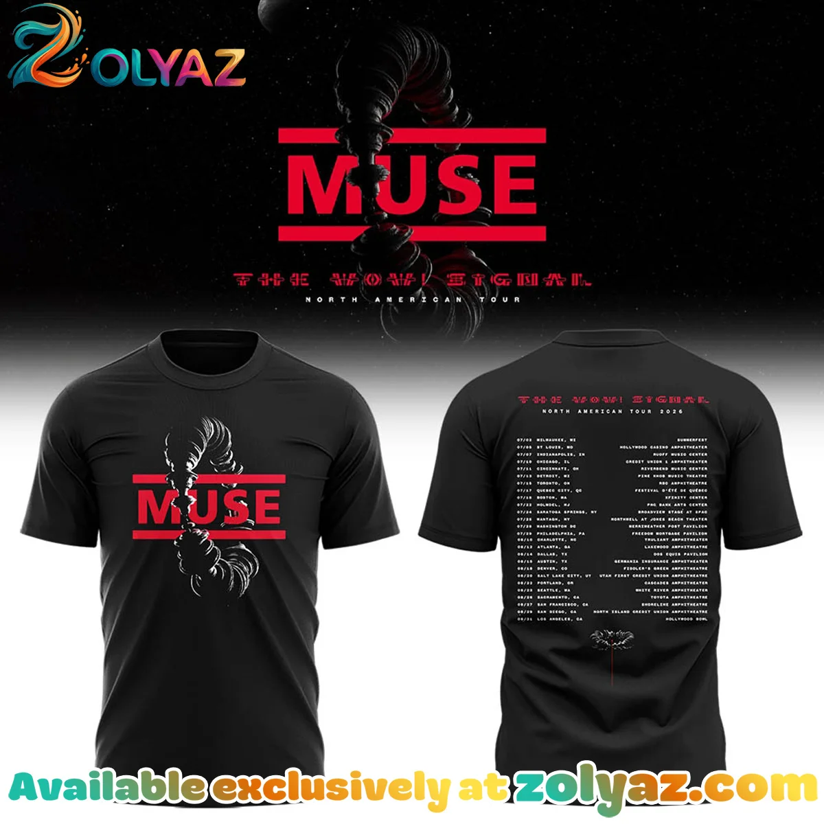North American Tour Shirt & Hoodie - Part 14