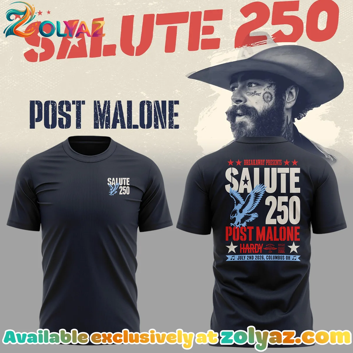 Salute 250 Columbus Shirt & Hoodie [Drop 1]