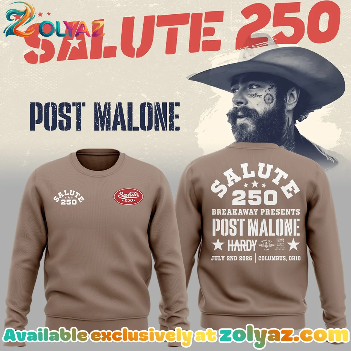 Salute 250 Columbus Shirt & Hoodie [Batch 5]