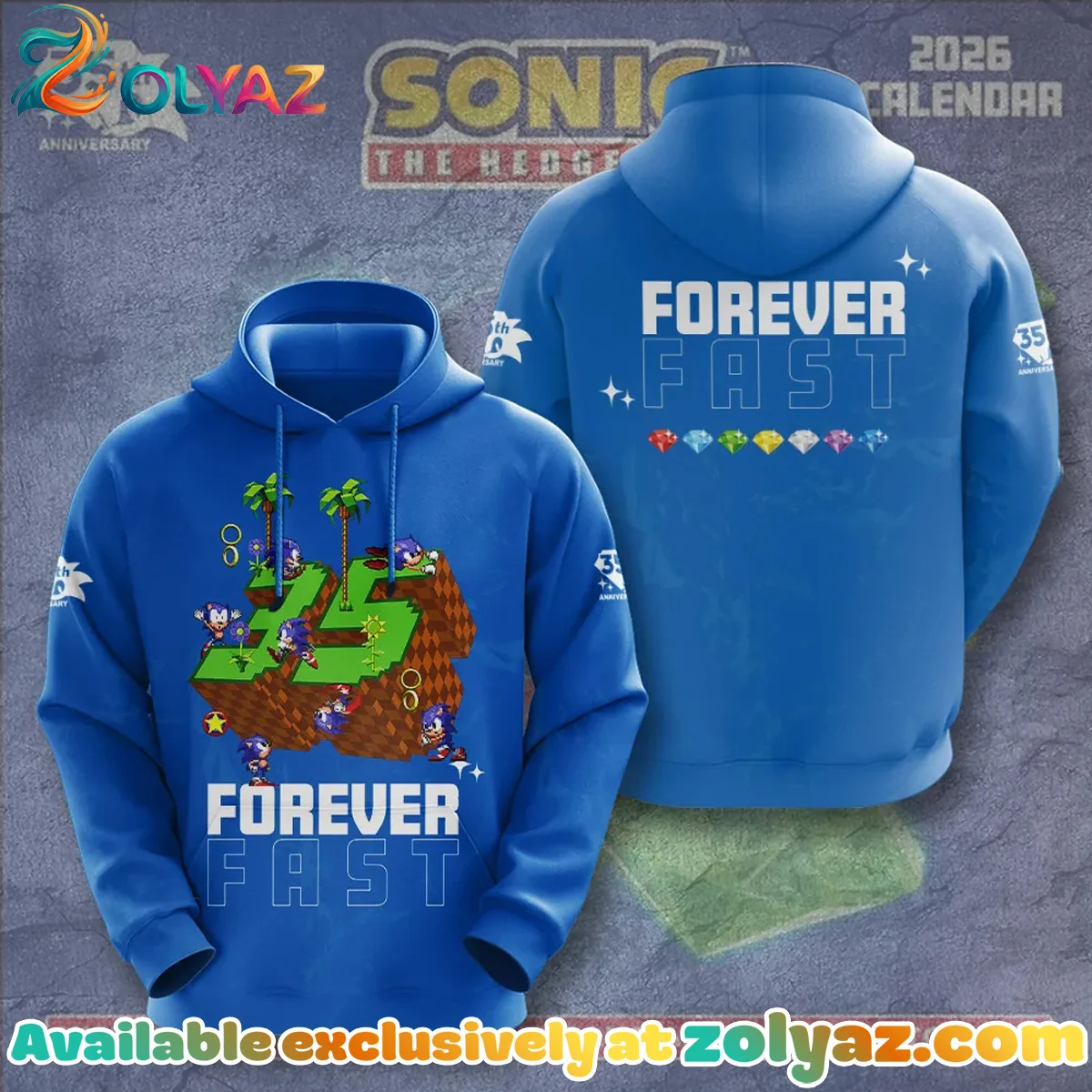 Sonic the Hedgehog T-Shirt & Hoodie (Release 7) Sonic the Hedgehog T-Shirt & Hoodie (Release 7)