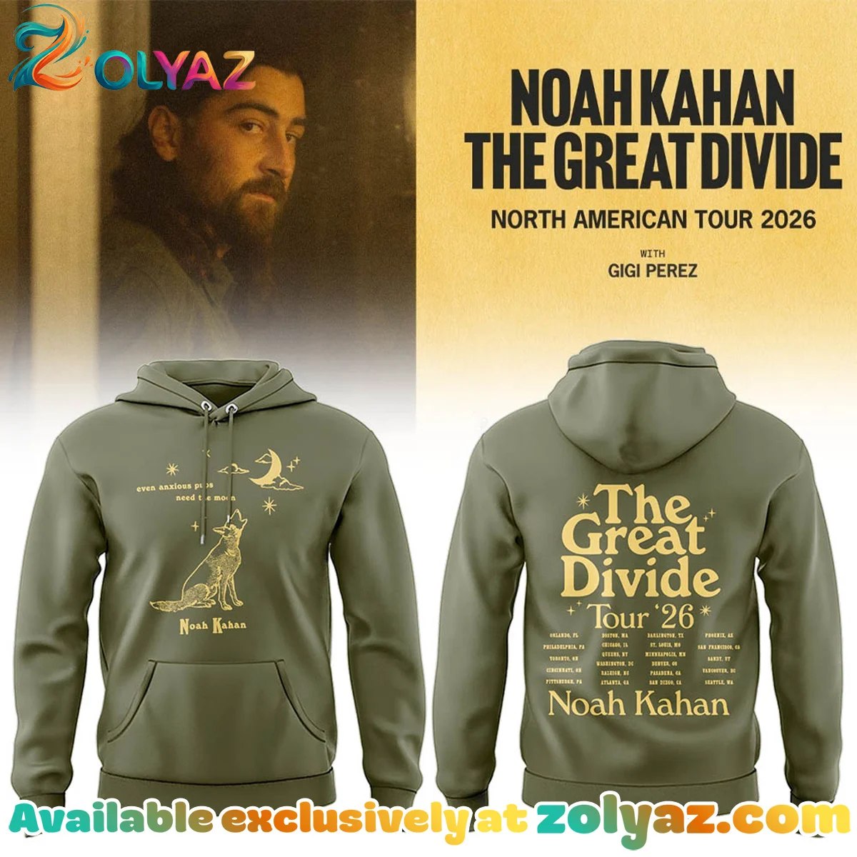 The Great Divide Tour T-Shirt & Hoodie (Release 6)