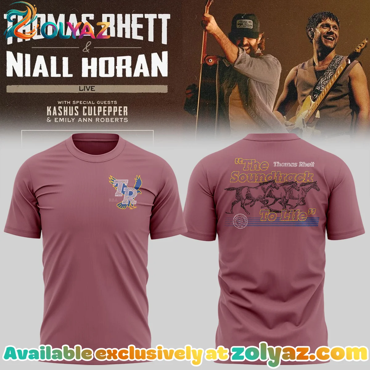 The Soundtrack to Life Tour T-Shirt & Hoodie (Design 6)