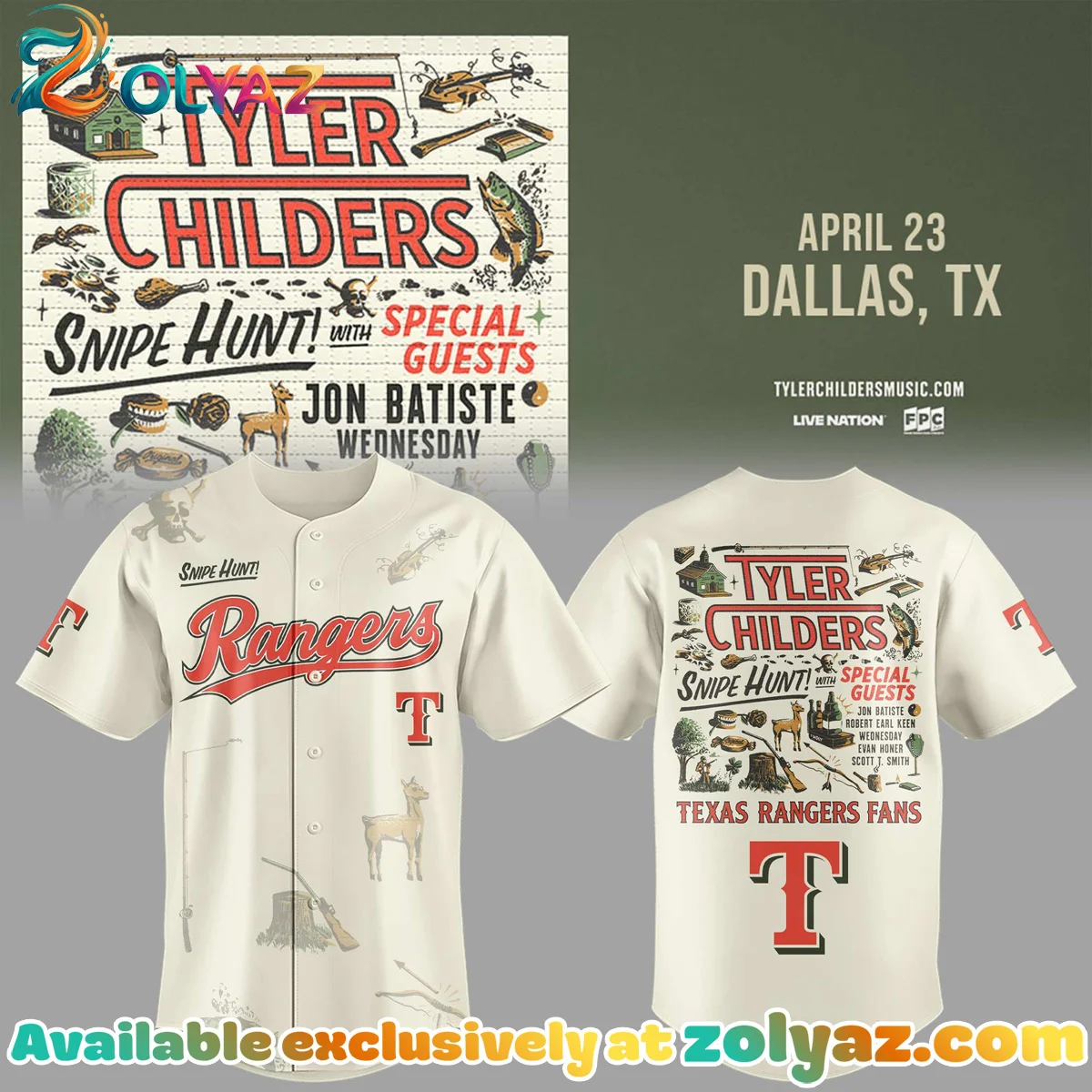 Snipe Hunt Tour Jersey - Variant 2