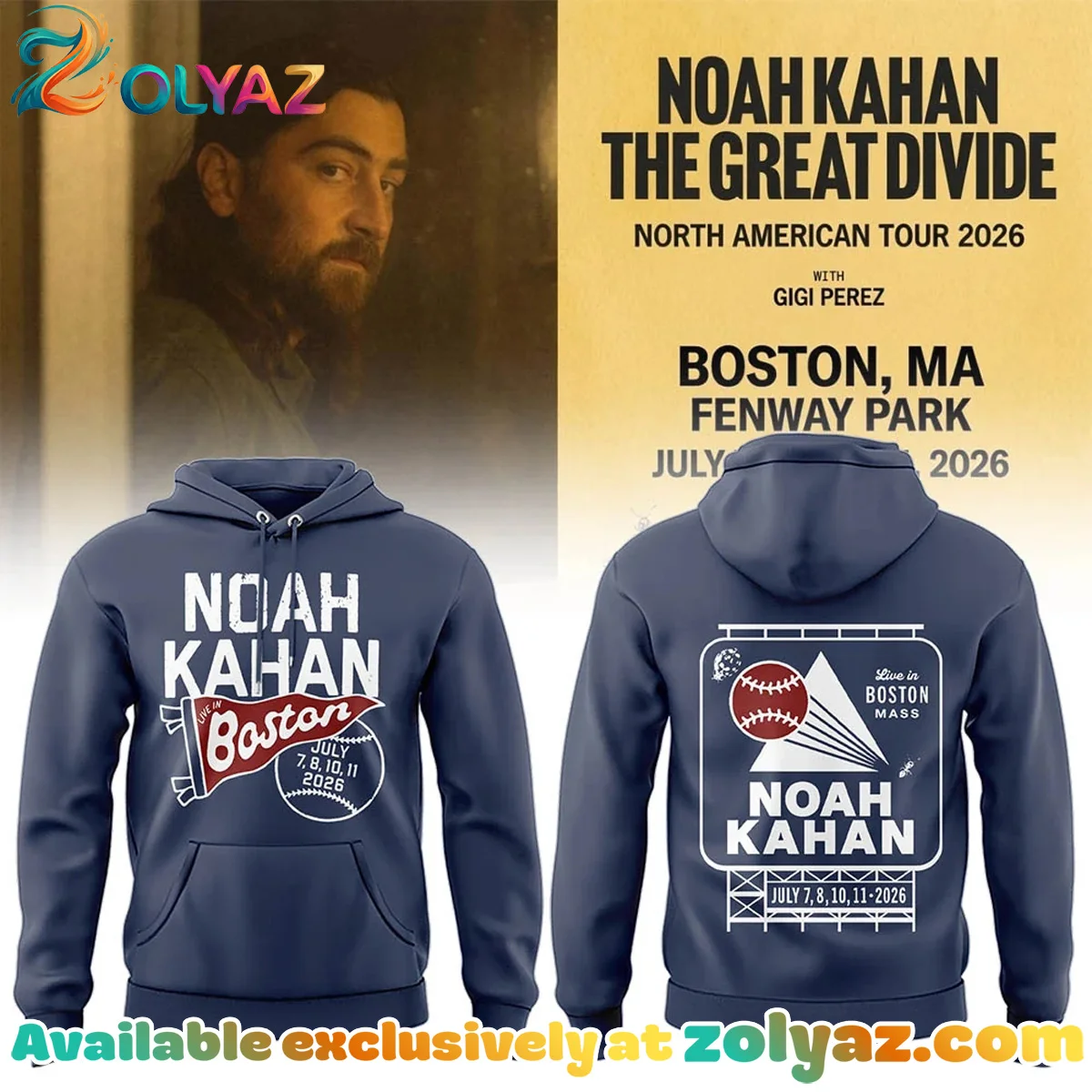 The Great Divide Tour Fenway Park Boston T-Shirt & Hoodie (Release 8)