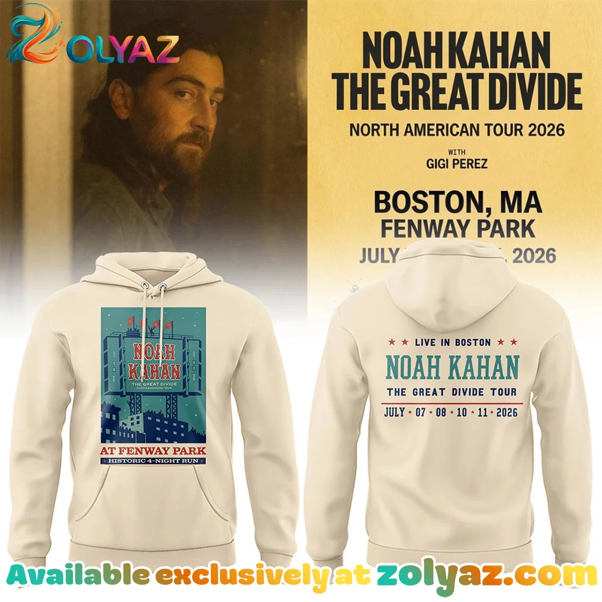 The Great Divide Tour Fenway Park Boston T-Shirt & Hoodie (Style 13)