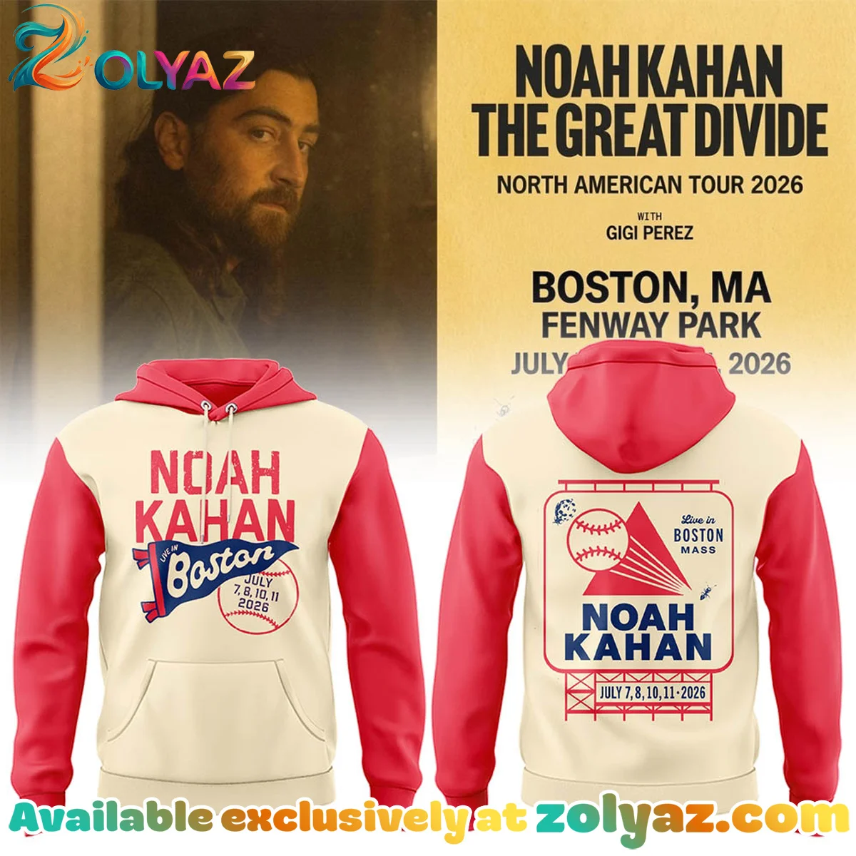 The Great Divide Tour Fenway Park Boston Shirt & Hoodie - Part 3