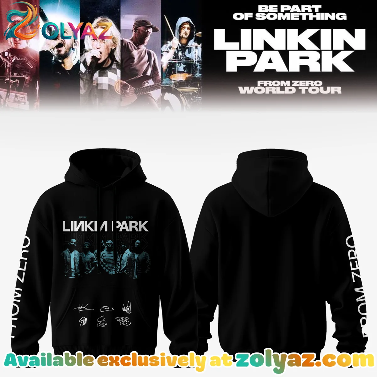 Linkin Park From Zero World Tour T-Shirt & Hoodie (Style 6)