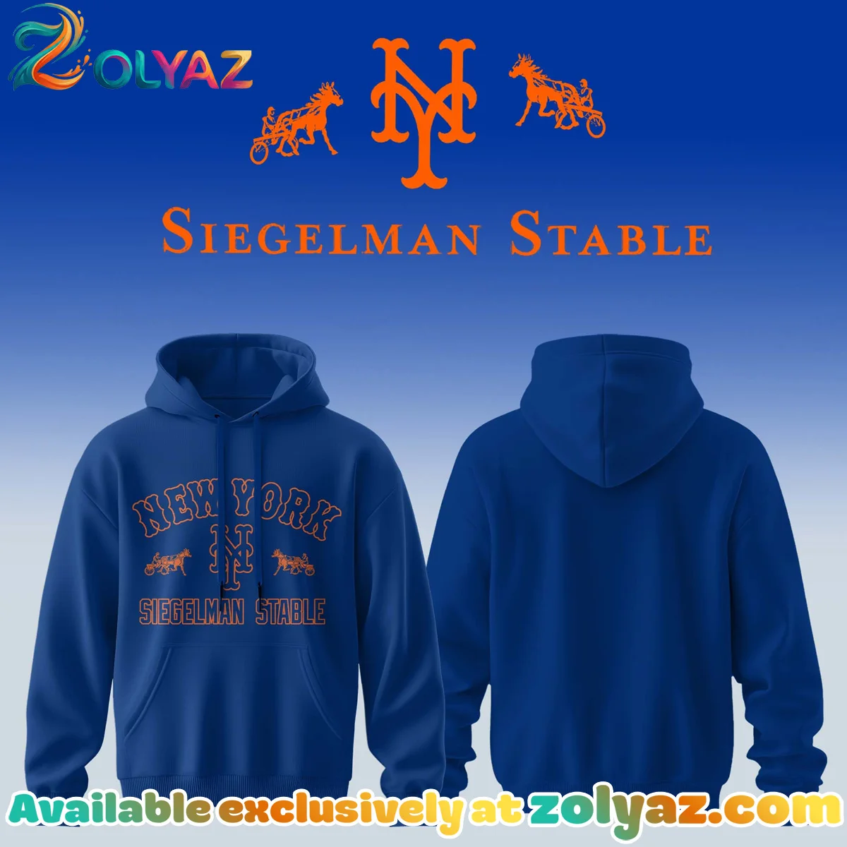 New York Mets x Siegelman Stable Shirt & Hoodie [Drop 6]