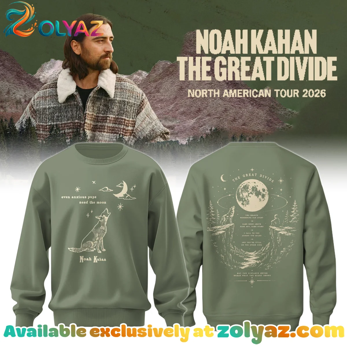 Noah Kahan The Great Divide Orbiter T-Shirt & Hoodie - Series 8
