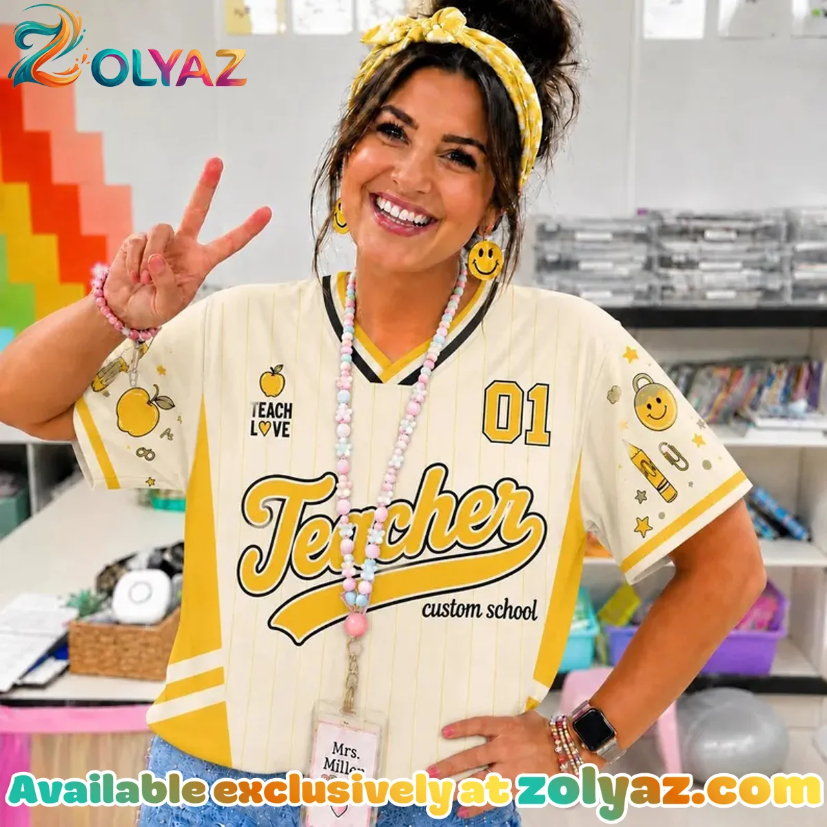 Teacher Baseball Jersey - Part 15