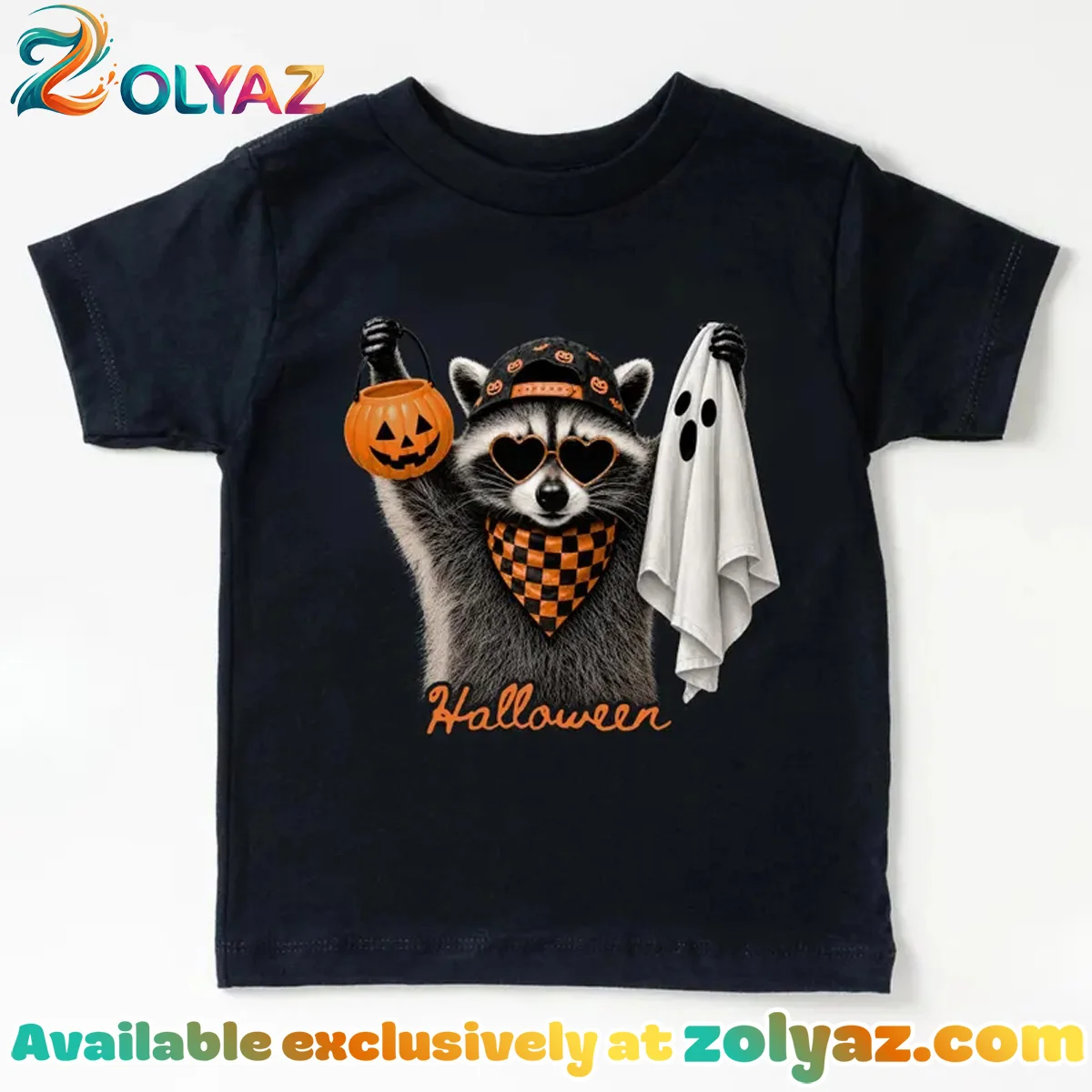 Raccoon Halloween T-Shirt & Hoodie Raccoon Halloween T-Shirt & Hoodie