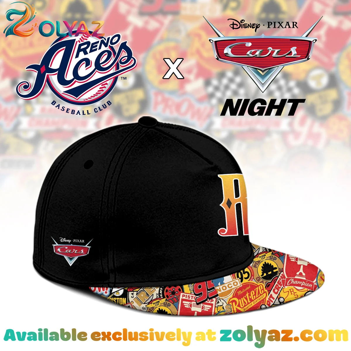 Reno Aces x Cars Jersey Reno Aces x Cars Jersey