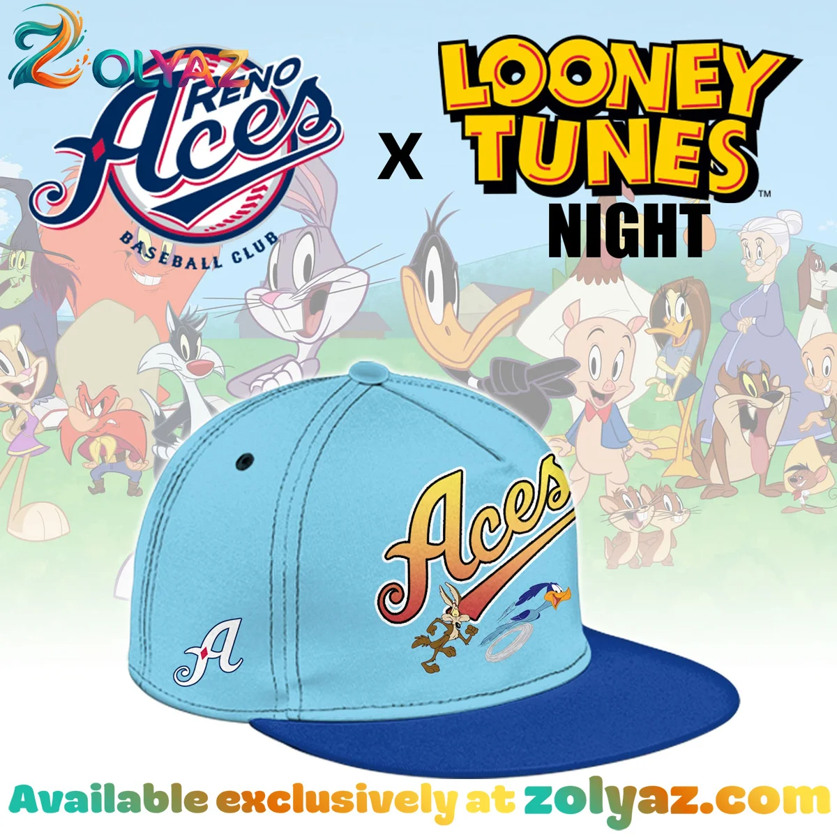 Reno Aces x Looney Tunes Jersey Reno Aces x Looney Tunes Jersey