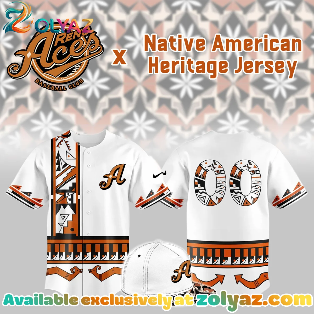 Reno Aces Native American Heritage Jersey