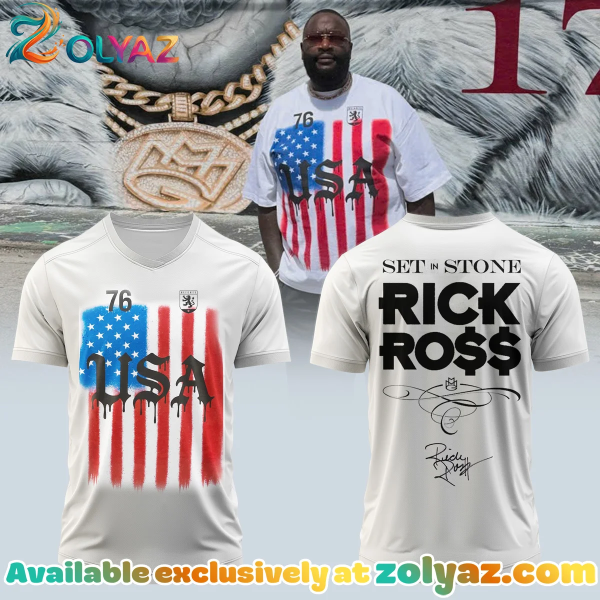Rick Ross Set In Stone Jersey - Series 4