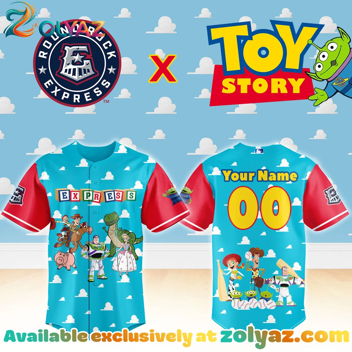 Round Rock Express x Toy Story Jersey Round Rock Express x Toy Story Jersey
