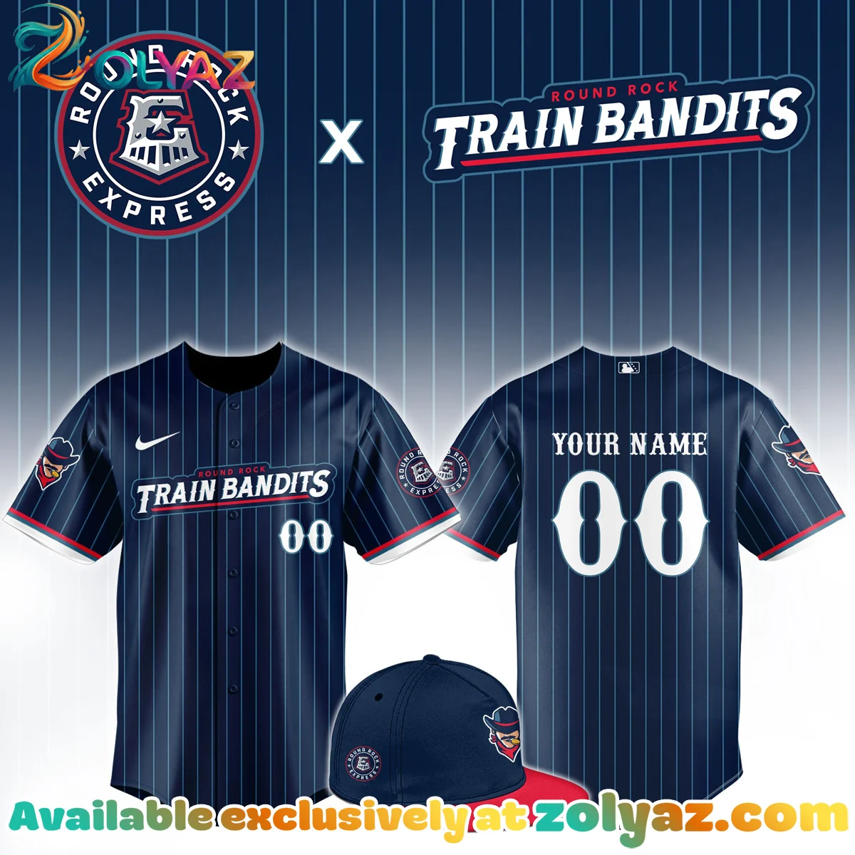 Round Rock Express Train Bandits Jersey