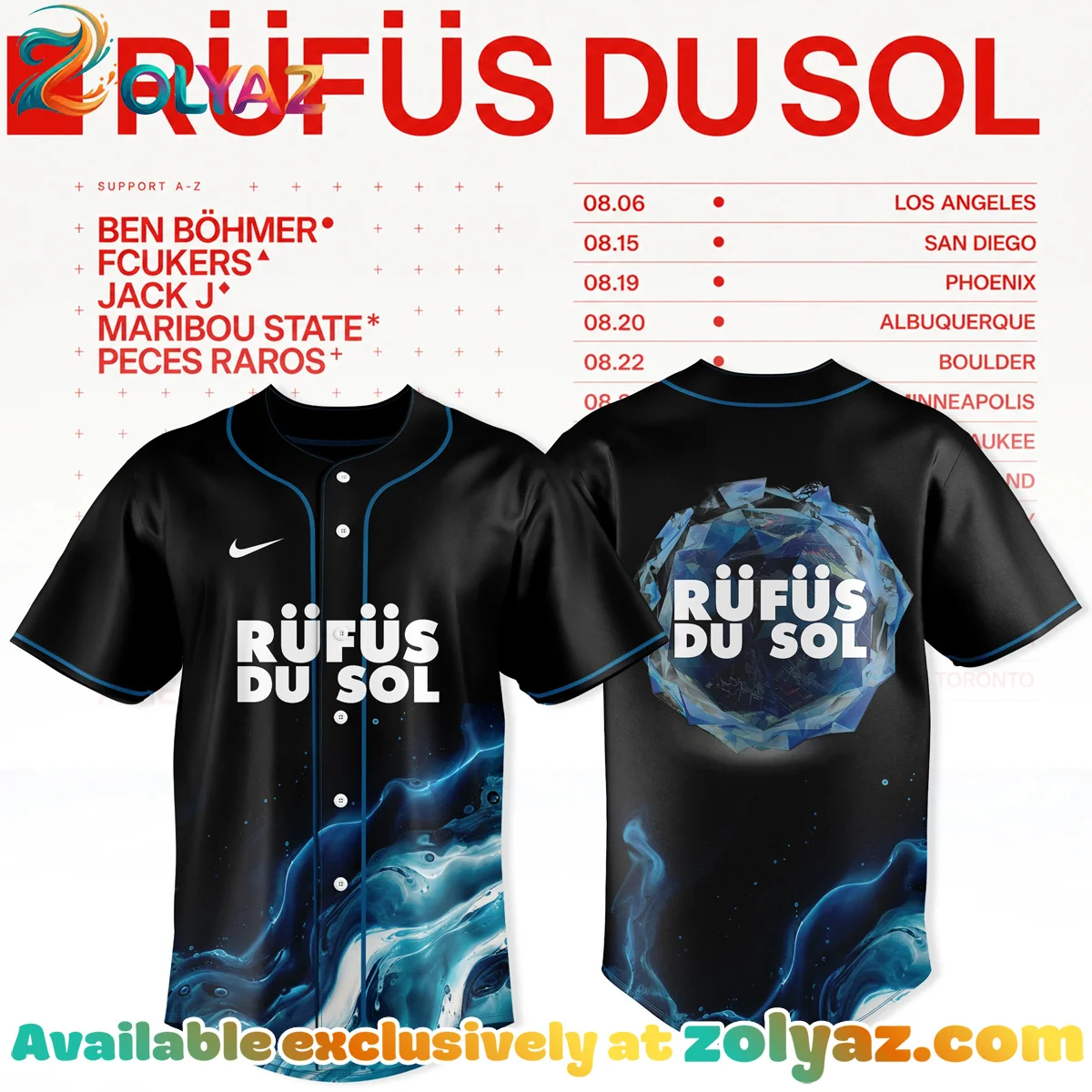 RUFUS DU SOL Shirt & Hoodie (Design 6)