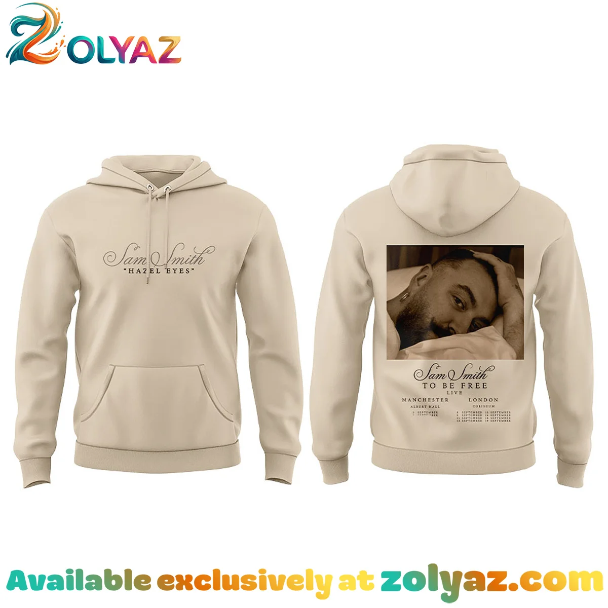SAM SMITH To Be Free Live T-Shirt & Hoodie - Part 3 SAM SMITH To Be Free Live T-Shirt & Hoodie - Part 3