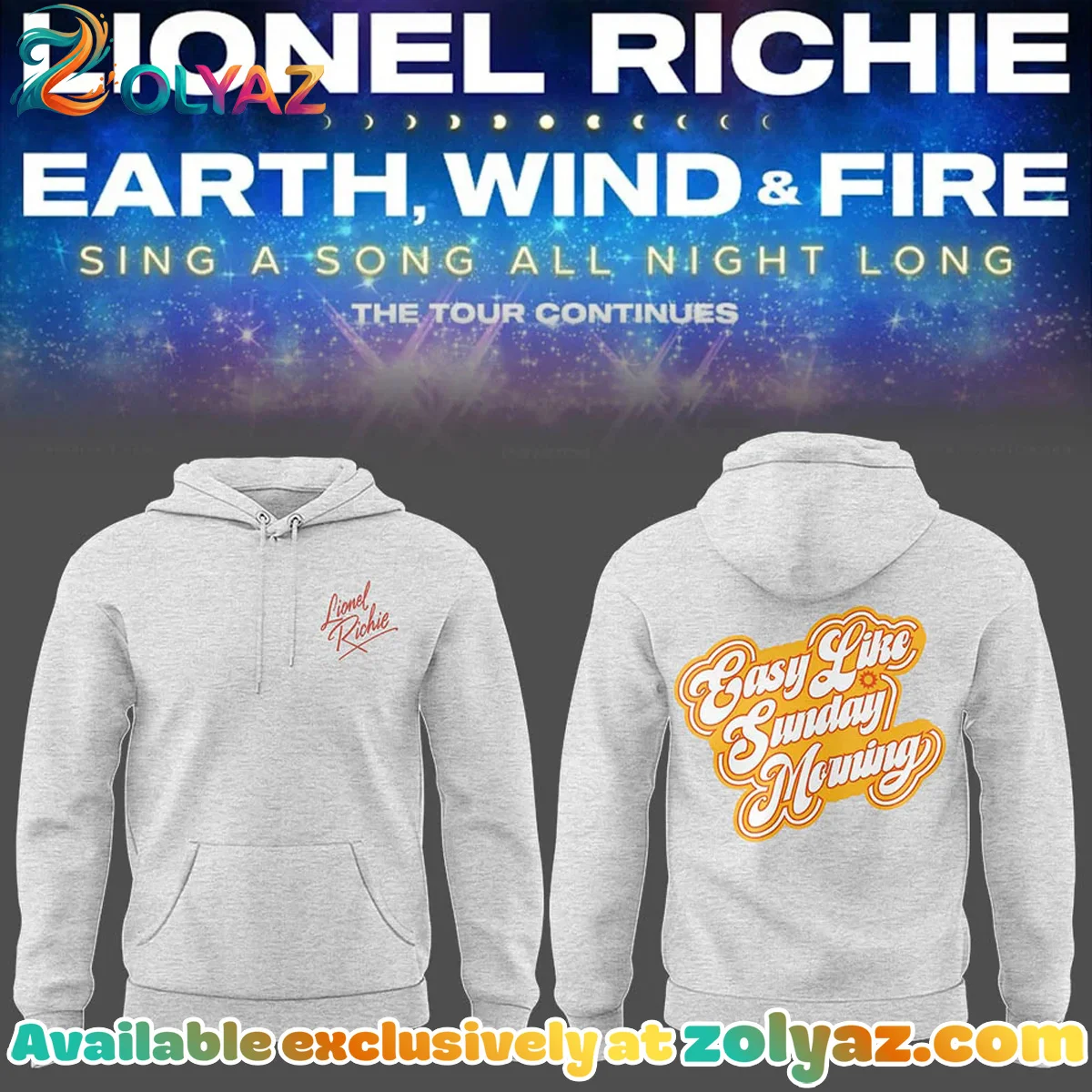 Sing A Song All Night Long Tour Shirt & Hoodie (Style 1)