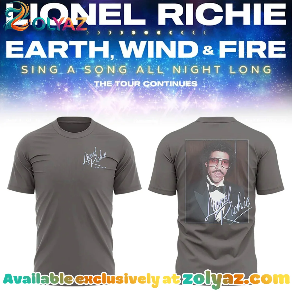 Sing A Song All Night Long Tour Shirt & Hoodie (Style 8)