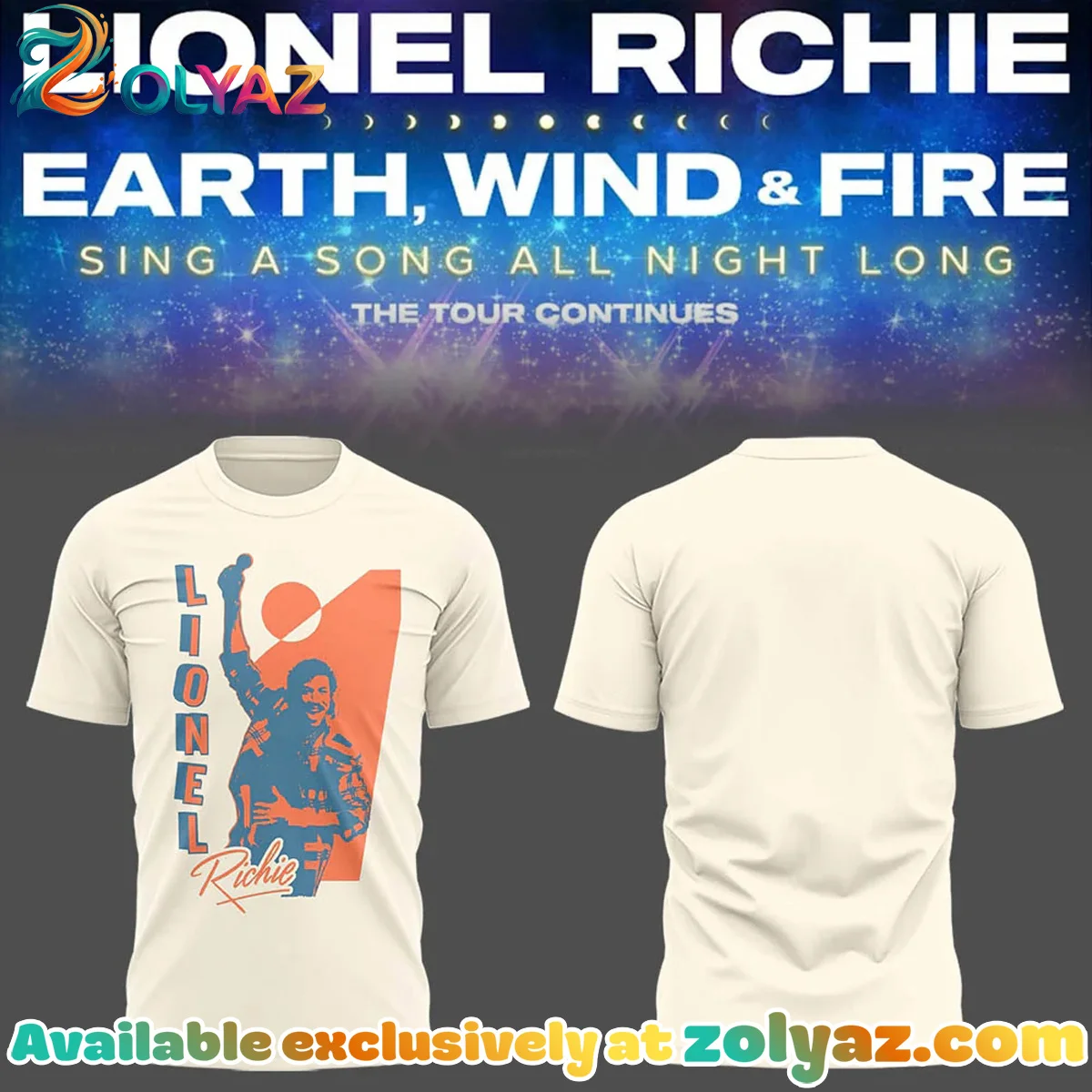 Sing A Song All Night Long Tour T-Shirt & Hoodie (Release 6)
