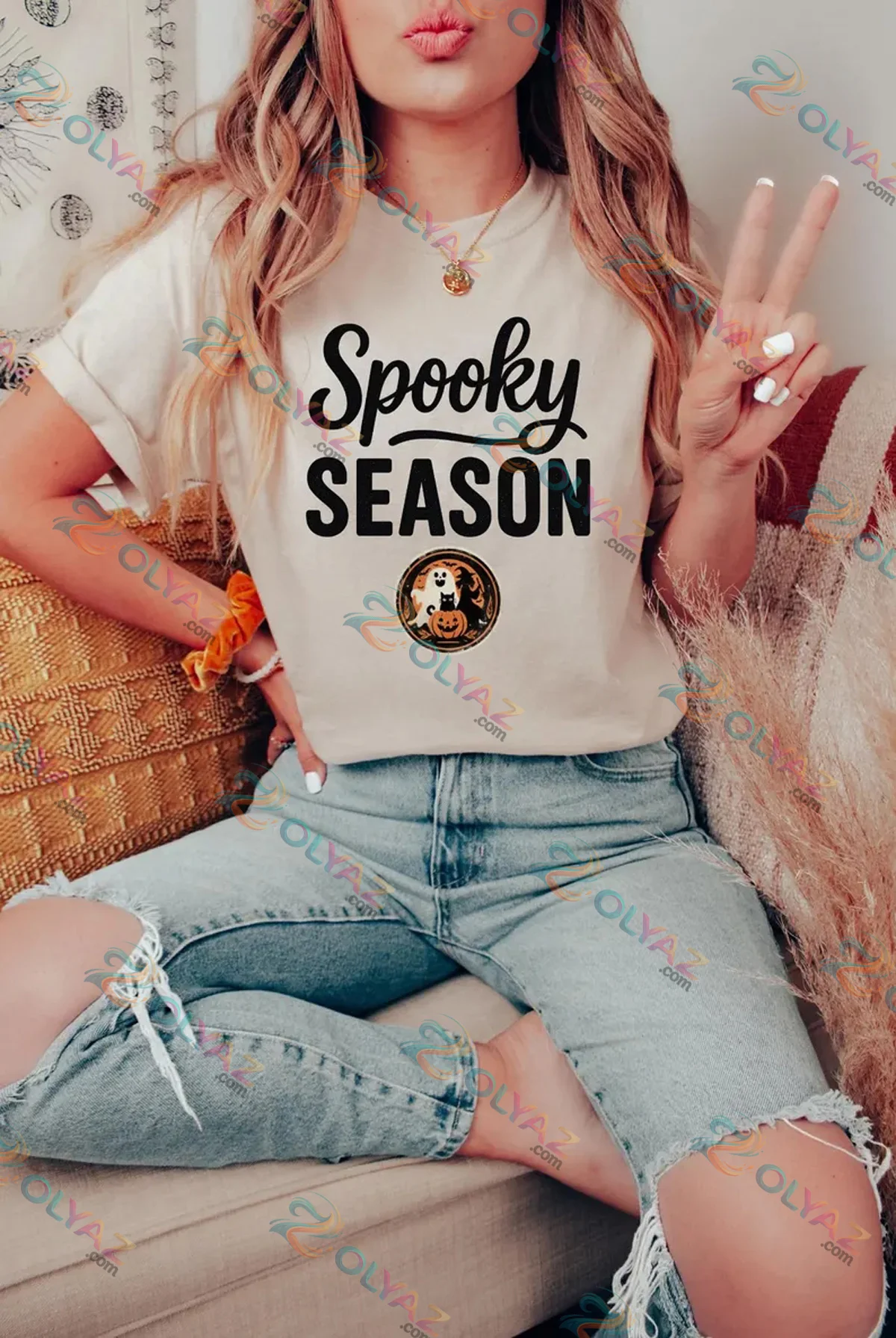 Ghost Black Cat T-Shirt & Hoodie