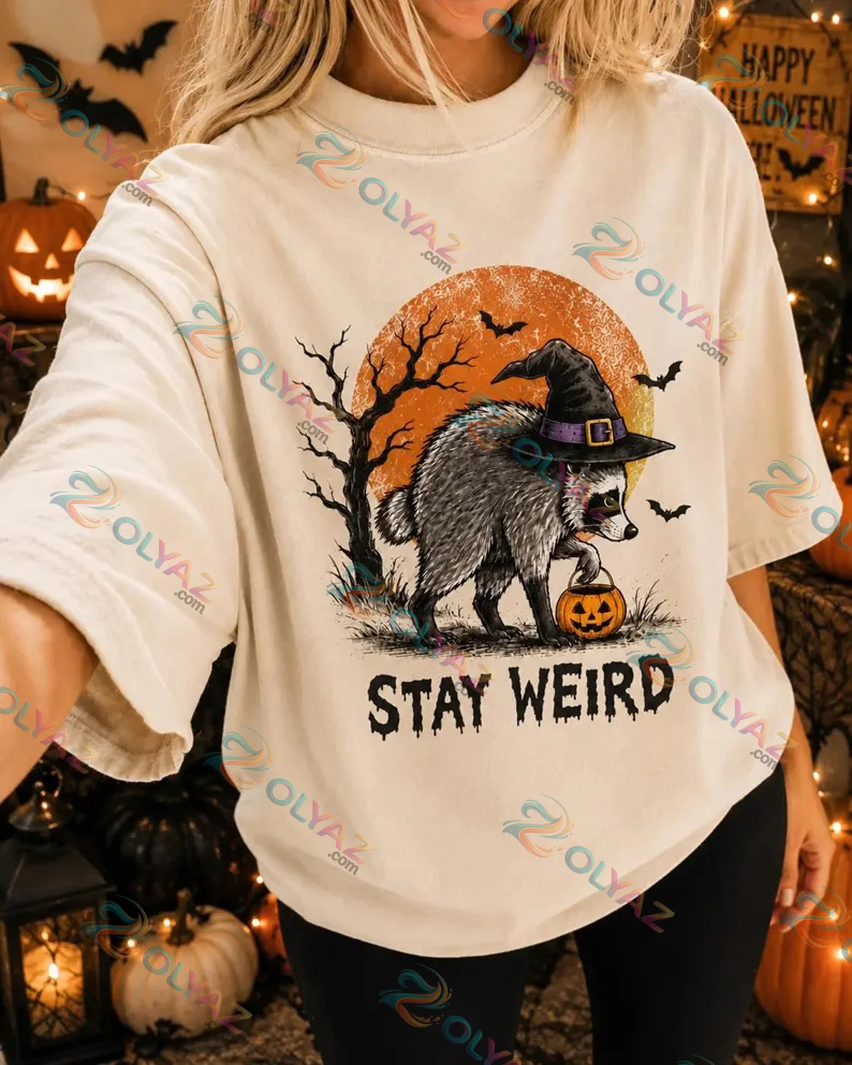 Stay Weird Jimothy Raccoon T-Shirt & Hoodie