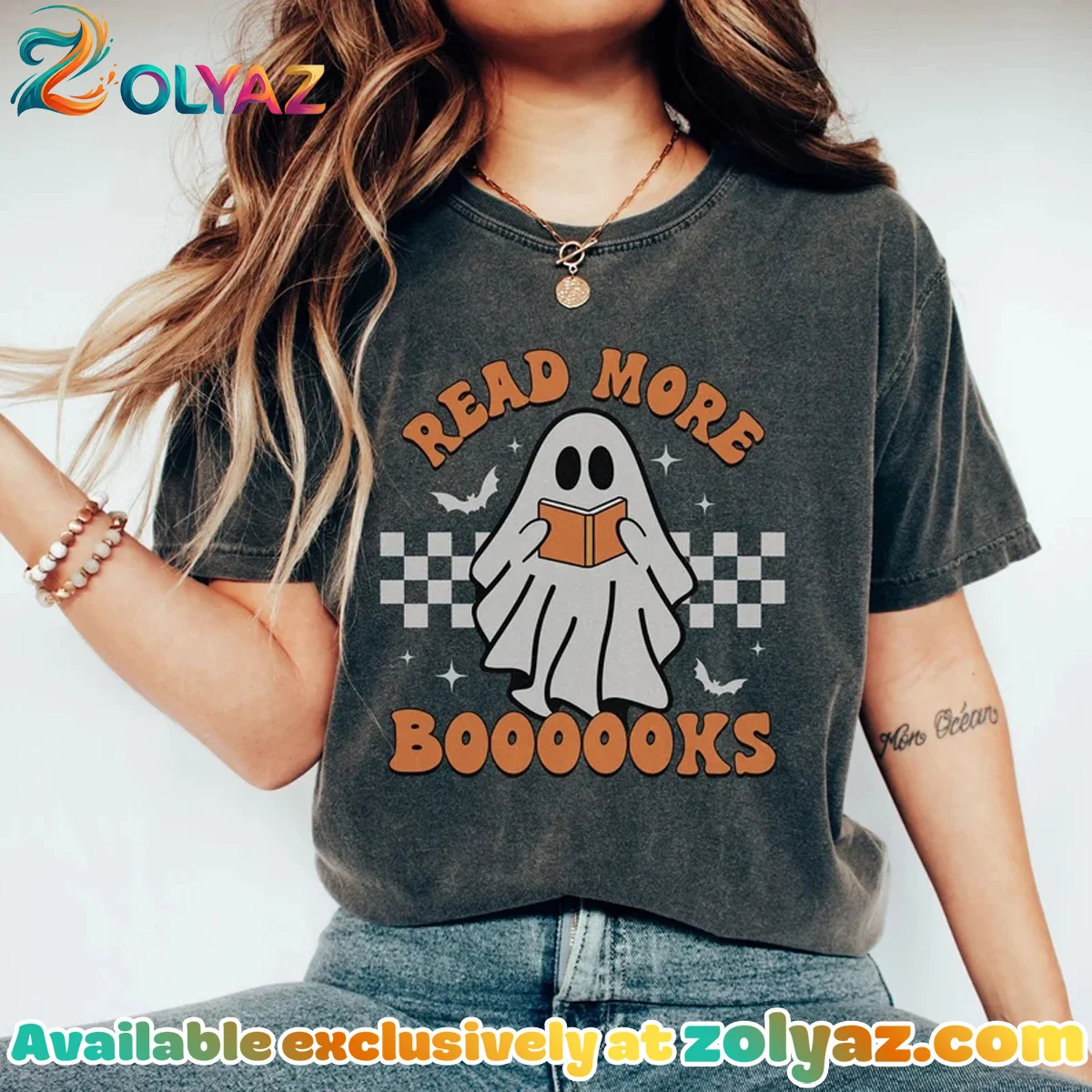 Teacher Read More Books Ghost Shirt & Hoodie