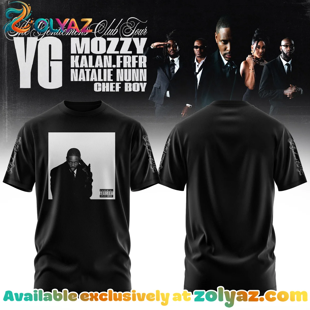 The Gentlemen's Club Tour T-Shirt & Hoodie [Batch 14]