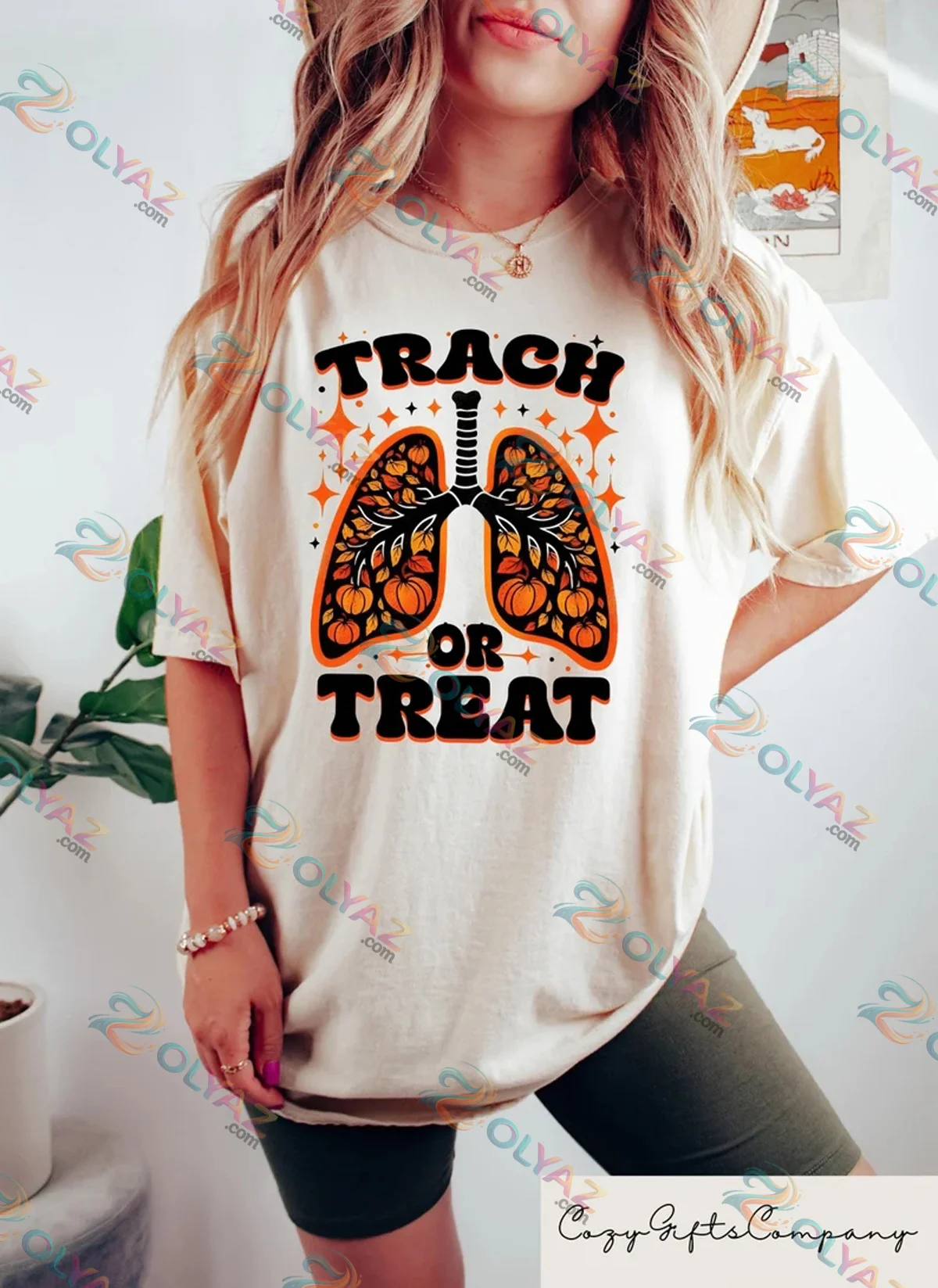 Trach Or Treat Respiratory Therapist T-Shirt & Hoodie