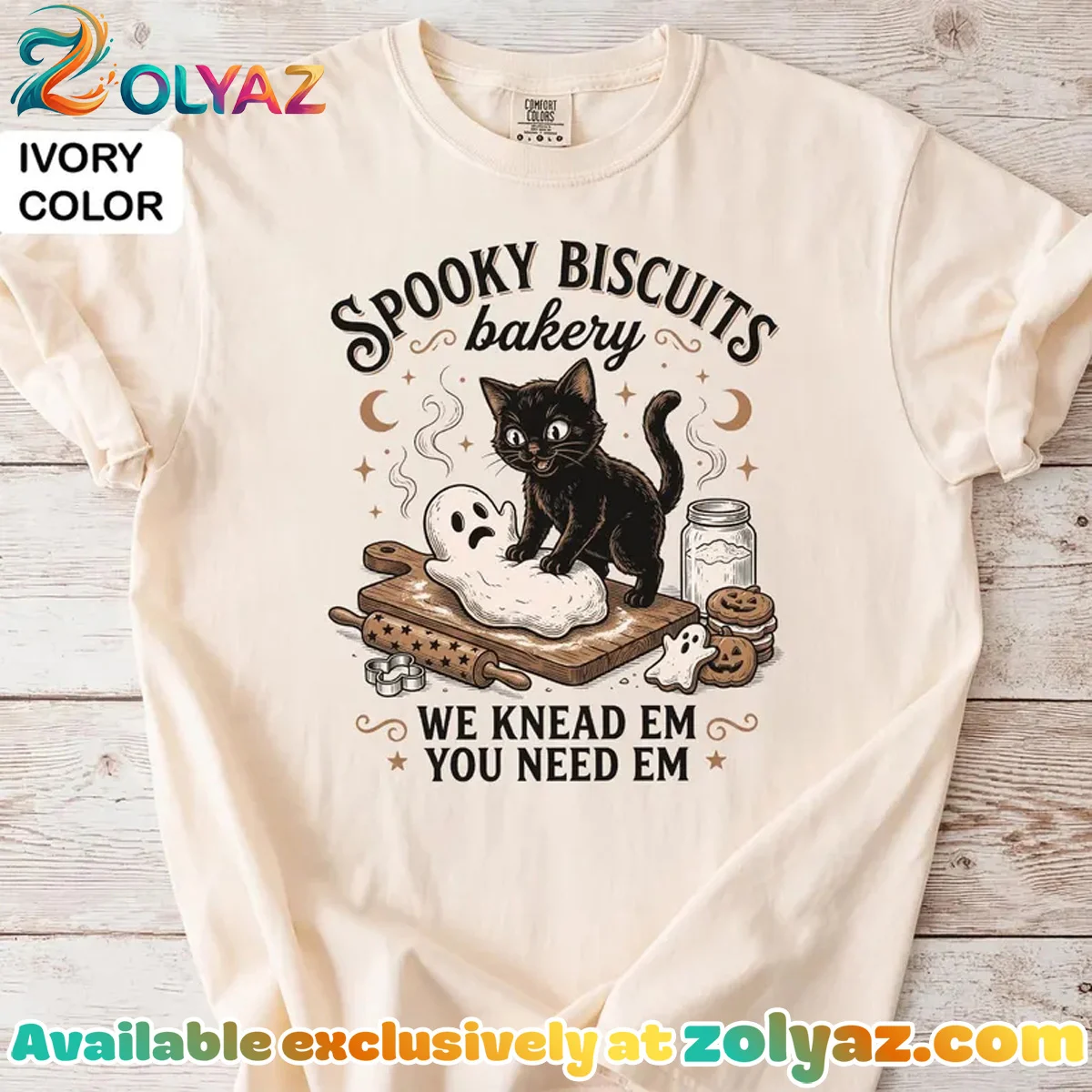 Spooky Baking Cat Shirt & Hoodie Spooky Baking Cat Shirt & Hoodie