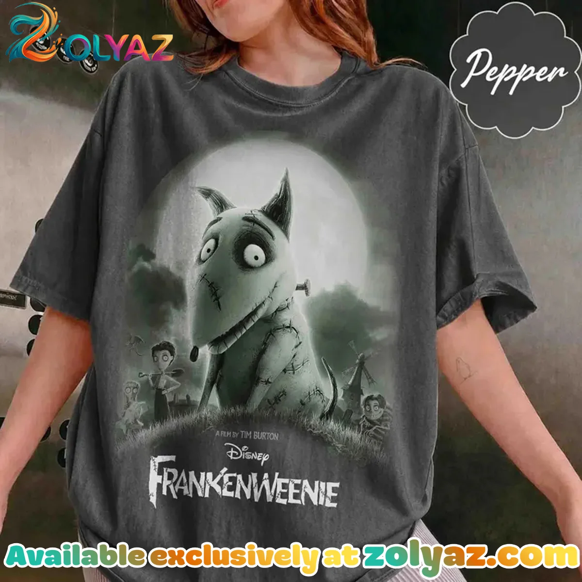 Frankenweenie Sparky Shirt & Hoodie Frankenweenie Sparky Shirt & Hoodie