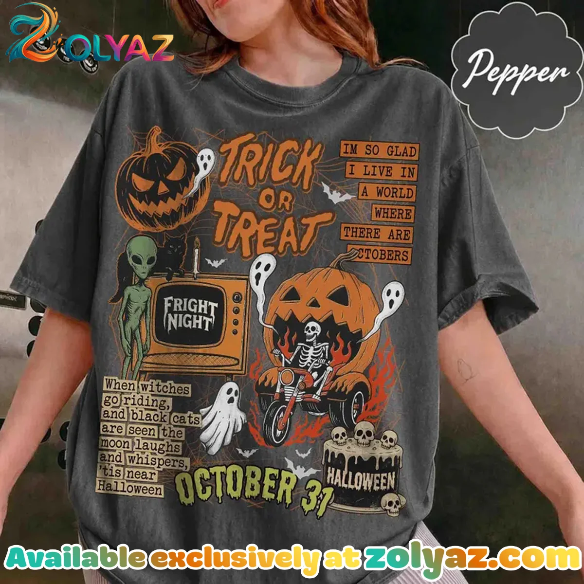 Halloween Shirt & Hoodie - Series 2 Halloween Shirt & Hoodie - Series 2