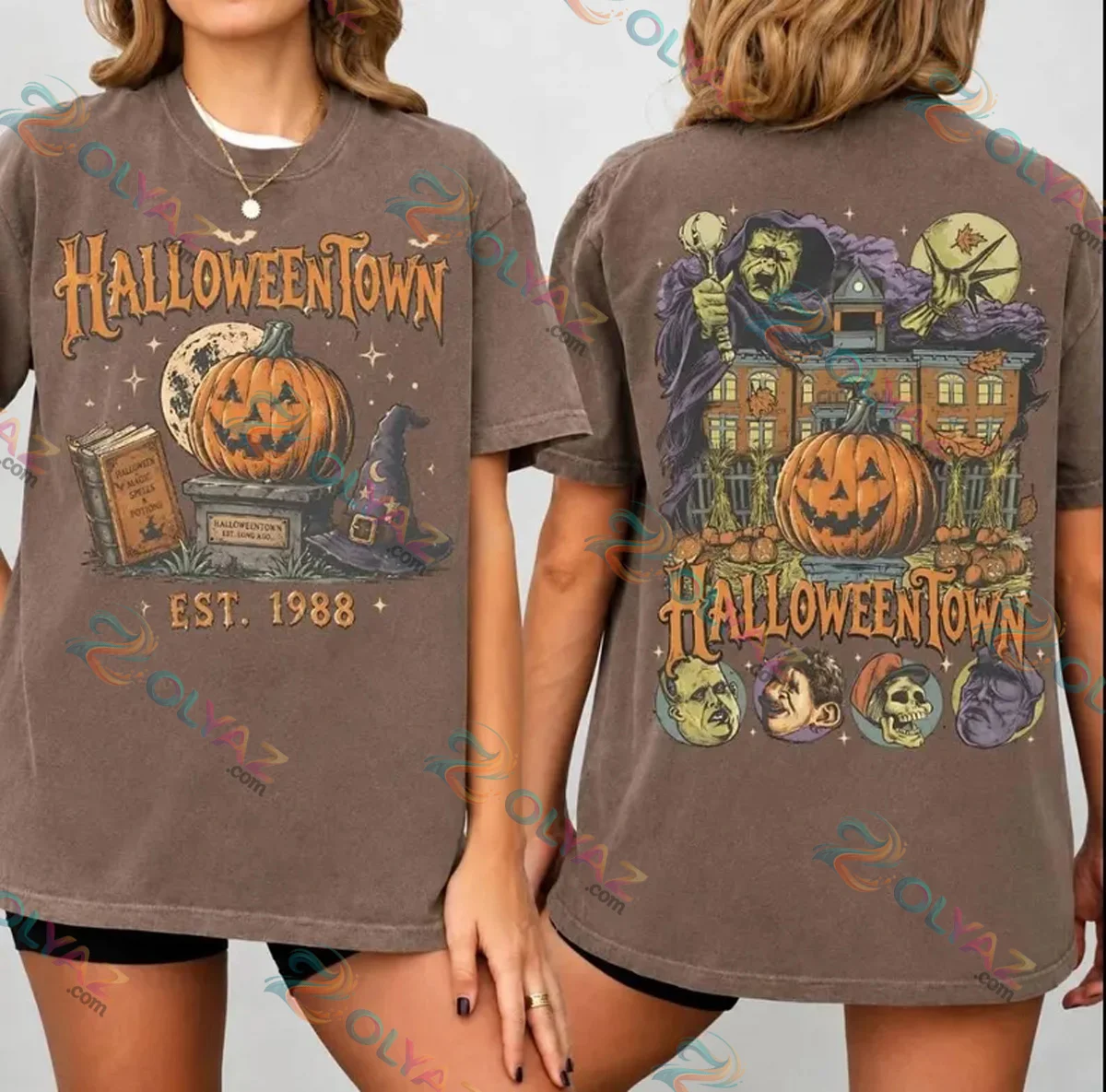Halloweentown Shirt & Hoodie (Style 2) Halloweentown Shirt & Hoodie (Style 2)