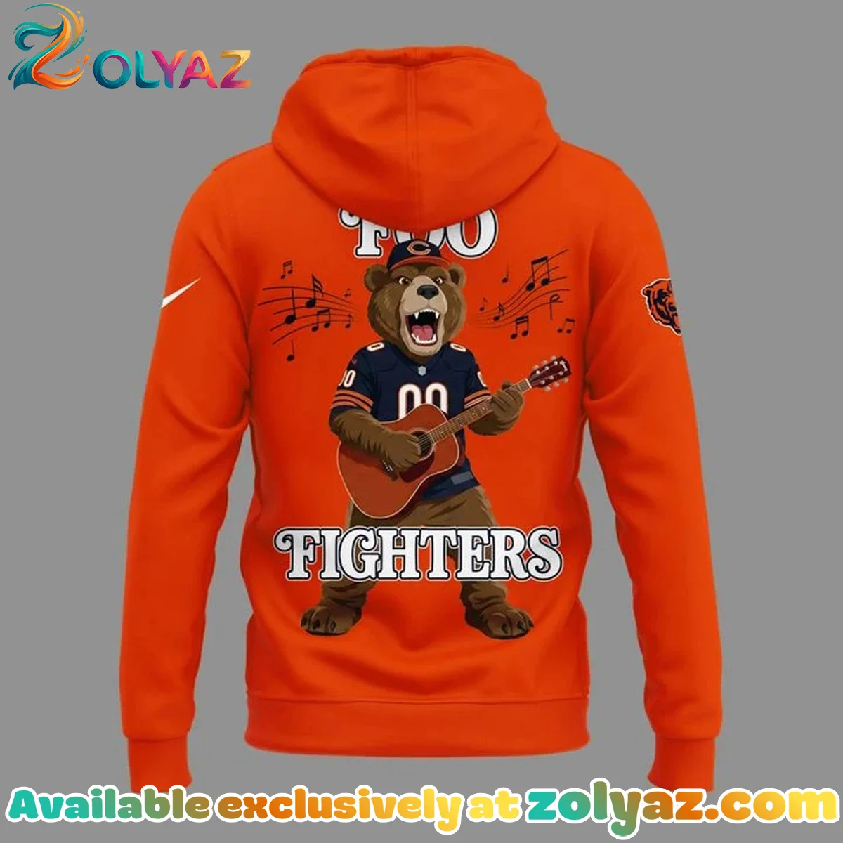 Foo Fighters x Chicago Bears - Take Cover Tour T-Shirt & Hoodie (Style 2) Foo Fighters x Chicago Bears - Take Cover Tour T-Shirt & Hoodie (Style 2)